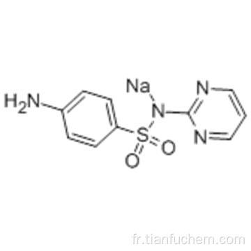 Sulfadiazine sodique CAS 547-32-0